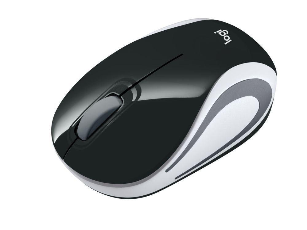 Logitech M187 Ultra Portable Wireless Mouse, 2.4 GHz with USB Receiver, 1000 DPI Optical Tracking, 3-Buttons, PC/Mac/Laptop - Black - Triveni World