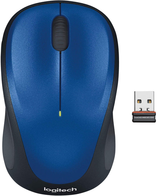 Logitech M235 Wireless Mouse, 1000 DPI Optical Tracking, 12 Month Life Battery, Compatible with Windows, Mac, Chromebook/PC/Laptop - Triveni World