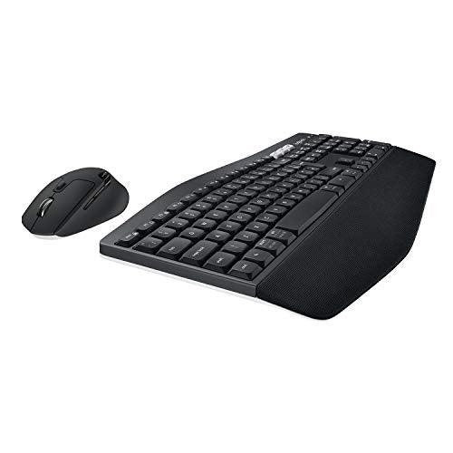 Logitech MK850 Multi-Device Wireless Keyboard and Mouse Set, 2.4GHz Wireless & Bluetooth, Curved Keyframe , 12 Programmable Keys, 3-Year Battery Life, PC/Mac - Triveni World