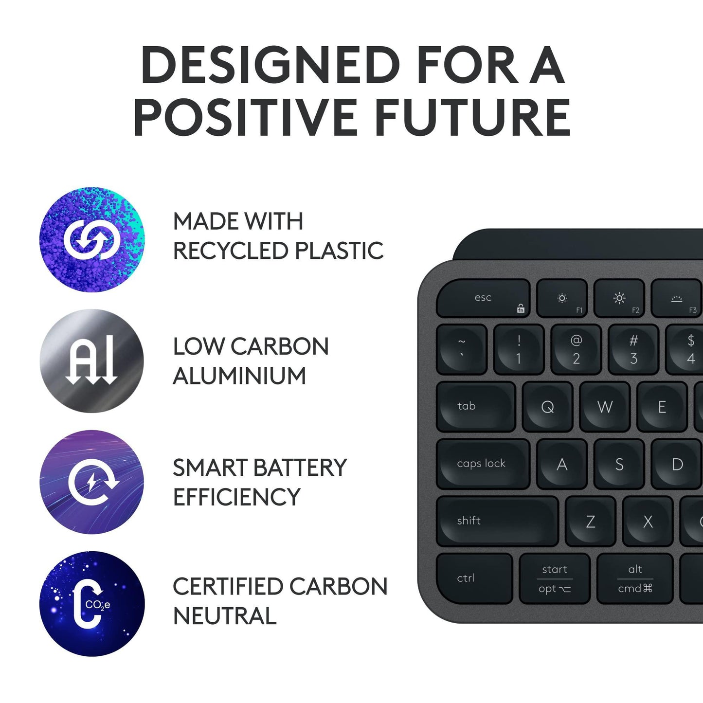 Logitech MX Keys S Wireless Keyboard, Low Profile, Fluid Precise Quiet Typing, Programmable Keys, Backlighting, Bluetooth, USB C Rechargeable, for Windows PC, Linux, Chrome, Mac - Graphite - Triveni World