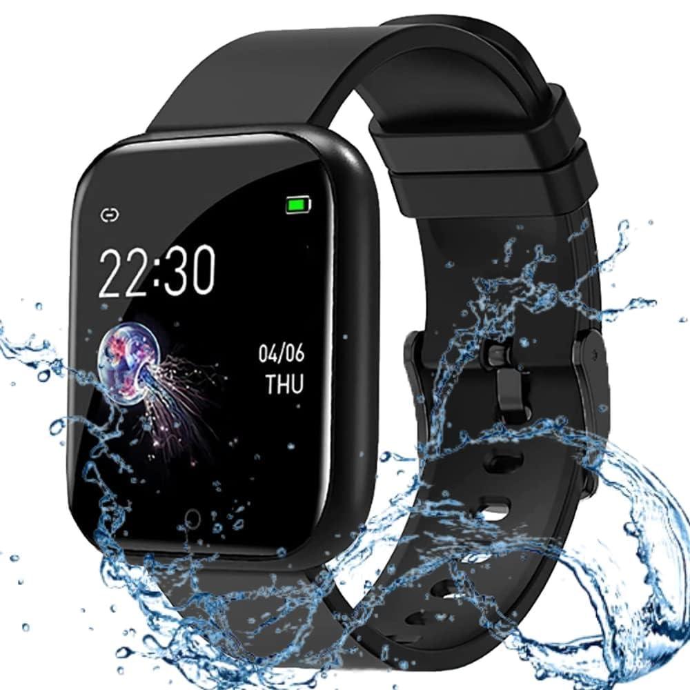 m i Smart Watch for Kids Women Boys Men Girls ID116 Phone Watch Wrist Activity Tracker Multip Functional Smart Watch Compatible with All Android and iOS Devices. - Triveni World