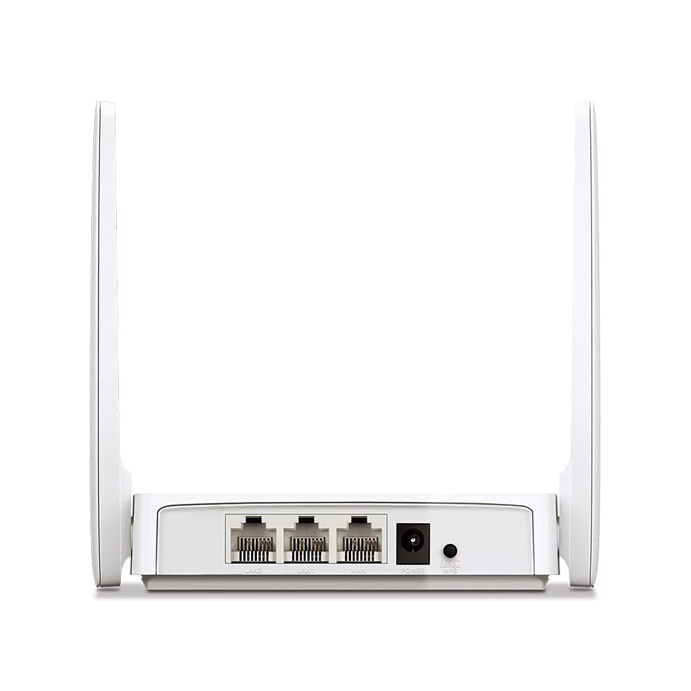 MERCUSYS AC1200 Wireless Dual_Band WiFi Router Mercusys AC10 | 1200 Mbps Wi-Fi Speed | 4 High Gain Antennas | Parental Control | IPTV and IPv6 Supported, White - Triveni World