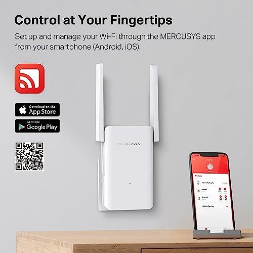 Mercusys ME70X AX1800 Wi-Fi 6 Range Extender | 1800 Mbps Dual Band Wireless Repeater Booster | Gigabit Wired | Built-in Access Point Mode - Triveni World