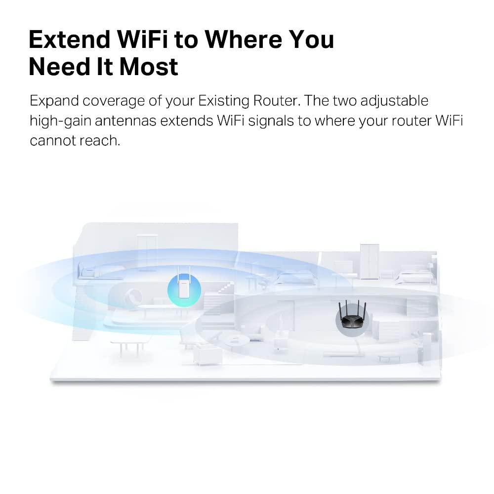 Mercusys ME70X AX1800 Wi-Fi 6 Range Extender | 1800 Mbps Dual Band Wireless Repeater Booster | Gigabit Wired | Built-in Access Point Mode - Triveni World