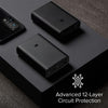 MI 10000mAh Lithium Ion, Lithium Polymer Power Bank Pocket Pro with 22.5 Watt Fast Charging, Dual Input Ports(Micro-USB and Type C), Triple Output Ports, (Black) - Triveni World