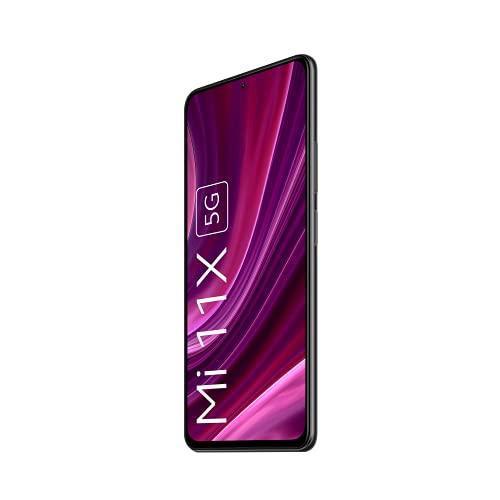 Mi 11X 5G (Cosmic Black, 6GB RAM, 128GB Storage) | SD 870 | DisplayMate A+ Rated 120Hz E4 AMOLED | 48MP Sony Sensor - Triveni World