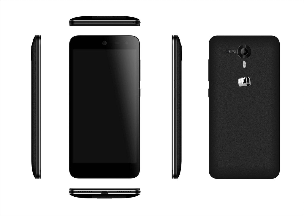 Micromax Canvas Nitro 4G E455 (Black) - Triveni World