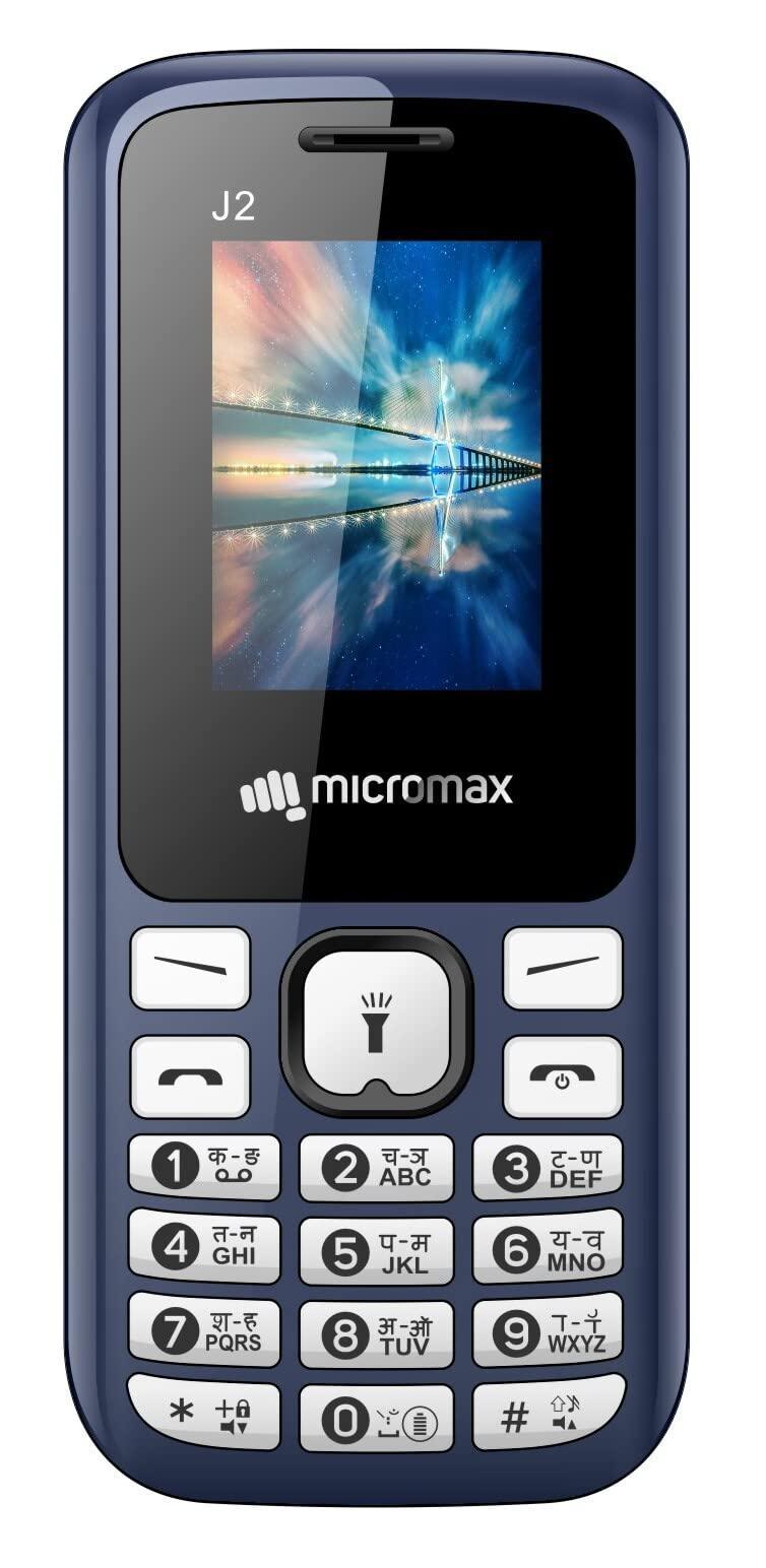 Micromax J2 (Dark Blue) - Triveni World