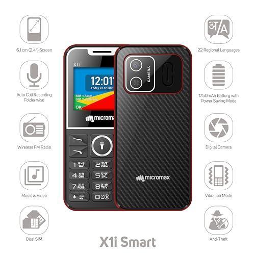 Micromax X1i Smart - Black Red - Triveni World