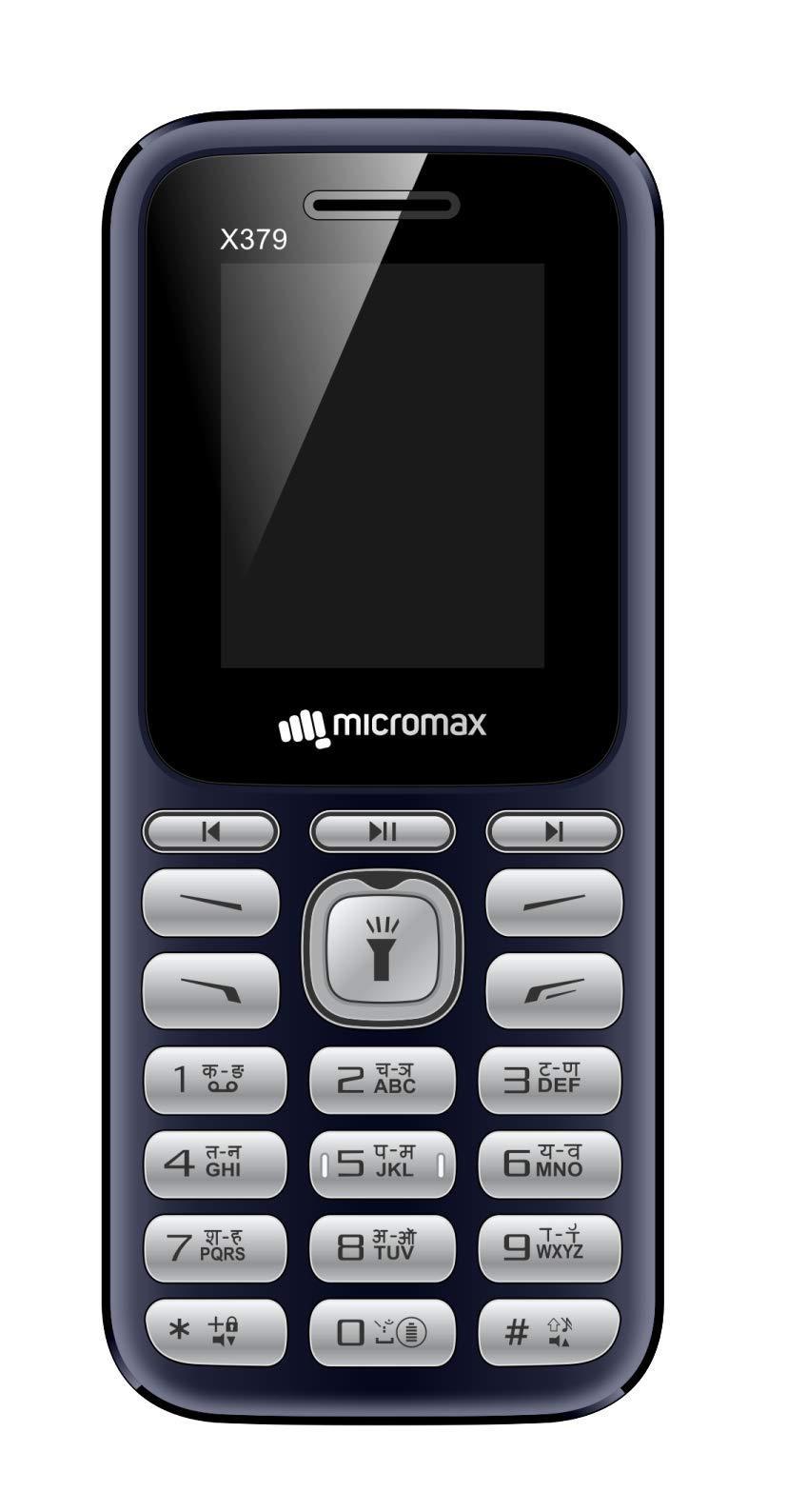 Micromax X379 (Blue) - Triveni World