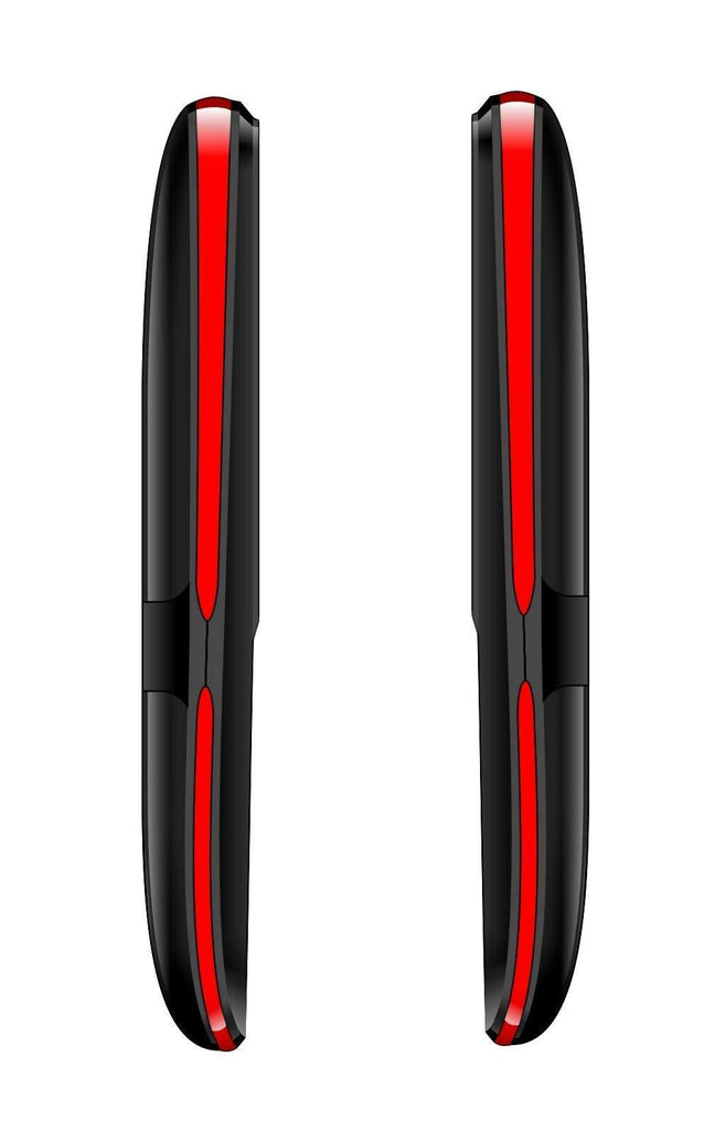 Micromax X412 (Black + Red) - Triveni World