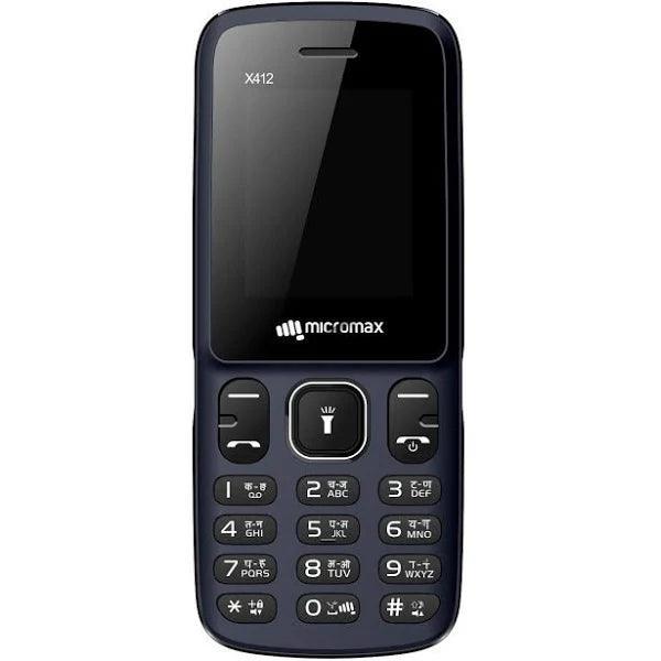 Micromax X412 (Blue, 32 MB) Refurbished - Triveni World