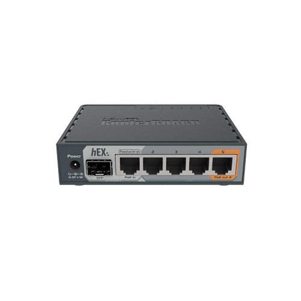 MikroTik hEX S Gigabit Ethernet Router with SFP Port (RB760iGS) - Triveni World