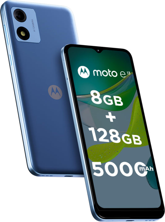 Motorola e13 8GB RAM 128GB Storage (Little Boy Blue) - Triveni World