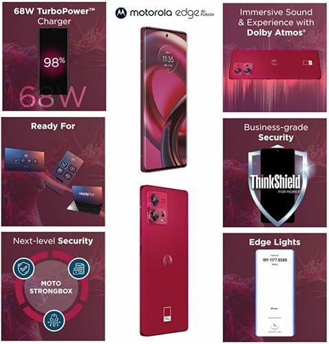 Motorola Edge 30 Fusion 5G (Viva Magenta, 8GB RAM, 128GB Storage) - Triveni World