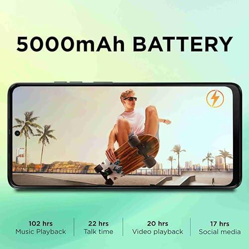 Motorola G04 4G (Sea Green, 4GB RAM, 64GB Storage) | up to 8GB with RAM Boost | 6.6" Punch Hole Display | 16MP Rear Camera | 5MP Front Camera | IP 52 Water-Repellent Design | 5000 mAh |Android 14 - Triveni World