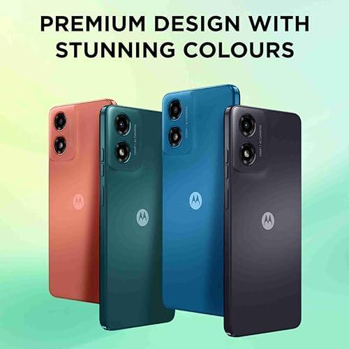 Motorola G04 4G (Sea Green, 4GB RAM, 64GB Storage) | up to 8GB with RAM Boost | 6.6" Punch Hole Display | 16MP Rear Camera | 5MP Front Camera | IP 52 Water-Repellent Design | 5000 mAh |Android 14 - Triveni World