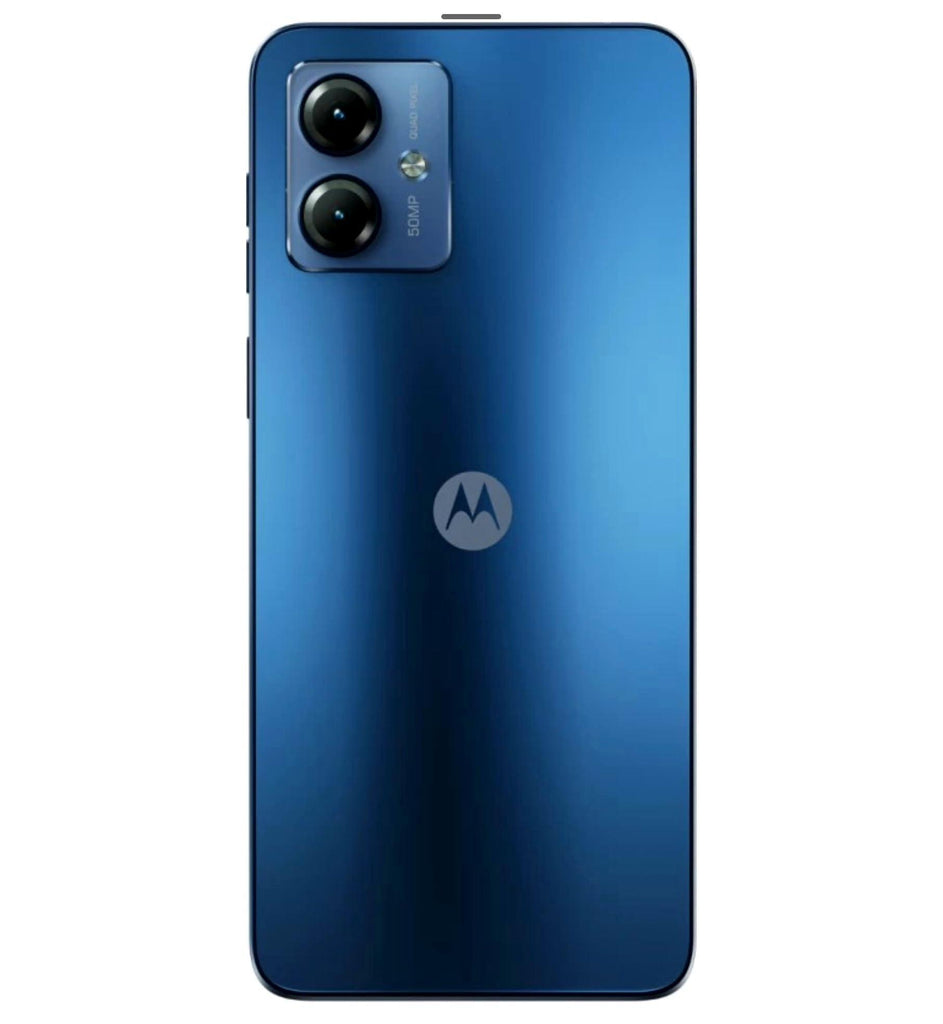 Motorola G14 (Sky Blue, 4GB RAM, 128GB Storage) | Hatke Style, Hatke Entertainment - Triveni World