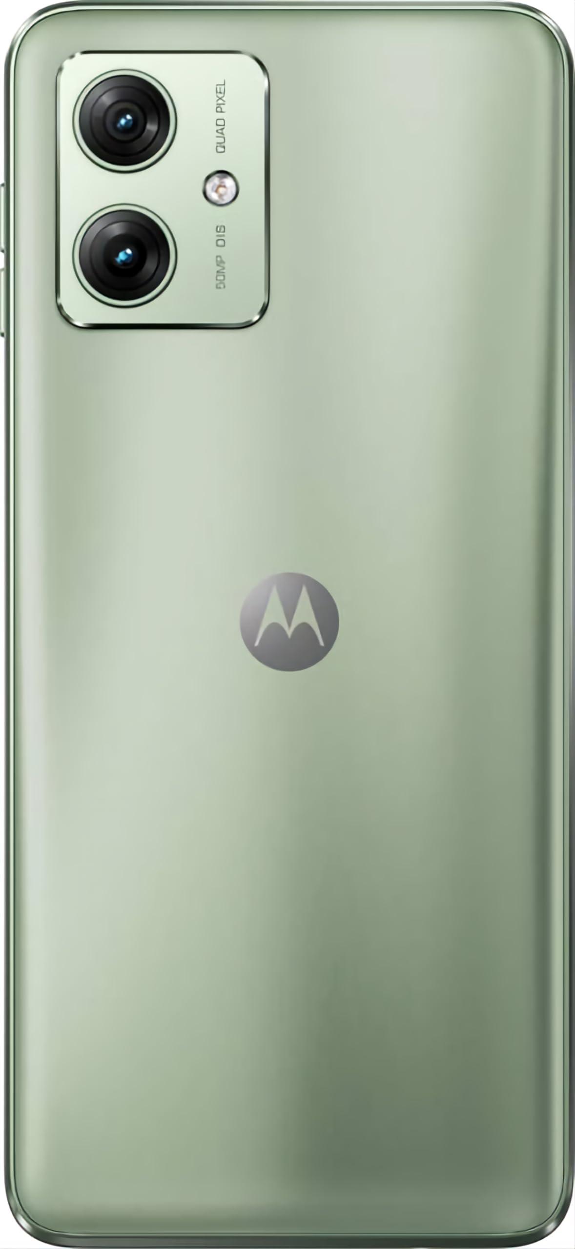 Motorola G54 5G (Mint Green, 8GB RAM, 128GB Storage) | MediaTek Dimensity 7020 | 6000mAh Battery with 30W Turbocharging | 50 MP OIS Camera with UltraPixel Technology | IP52 Water-Repellent Design - Triveni World