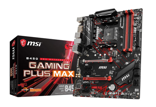 MSI B450 Gaming Plus MAXATX Gaming Motherboard Socket AM4 DDR4 - Triveni World