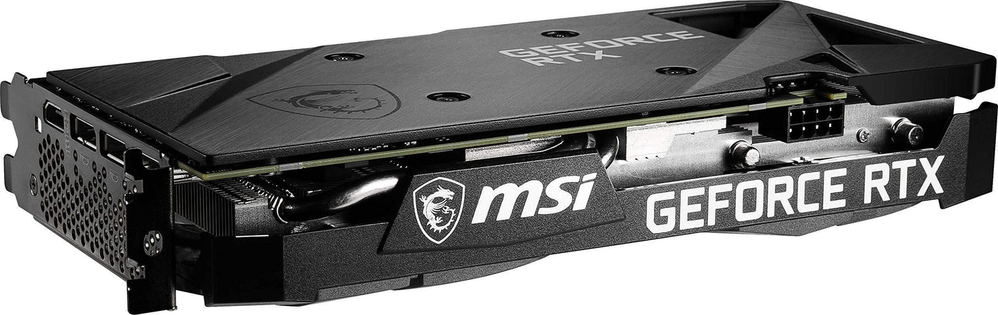 MSI Gaming GeForce RTX 3060 gddr6 pci_e_x16 12GB 15 Gbps GDRR6 192-Bit HDMI/DP PCIe 4 Torx Twin Fan Ampere OC Graphics Card (RTX 3060 Ventus 2X 12G OC), Black - Triveni World