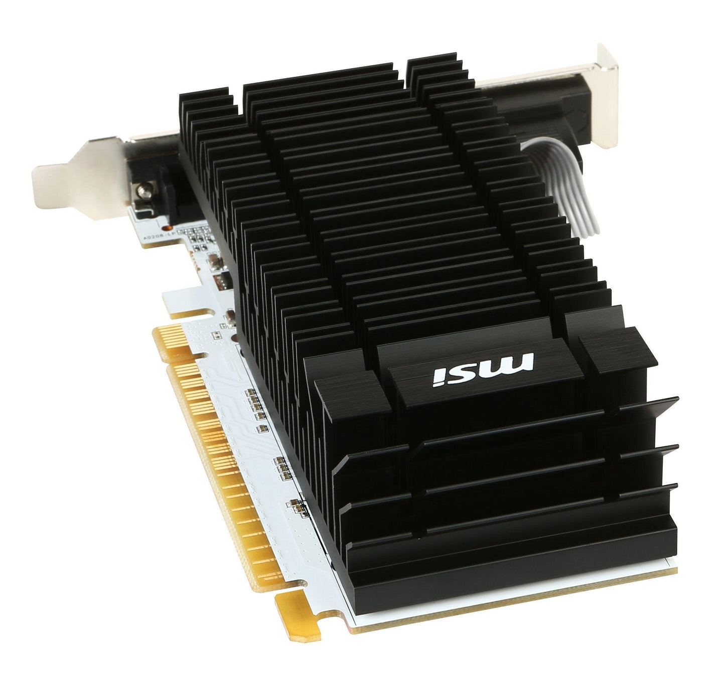 MSI GeForce ddr3_sdram GT 730 Kepler pci_e DDR3 2GB OC Low Profile DirectX 12 (N730K-2GD3H/LP) - Triveni World