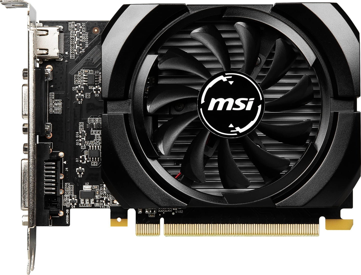 MSI GeForce GT 730 Graphics Card 72_pin_edo_simm'pci_e_x16-4GB DDR3, Dual-Link DVI-D x 1, HDMI x 1 (Version 1.4a), D-Sub x 1 - Triveni World