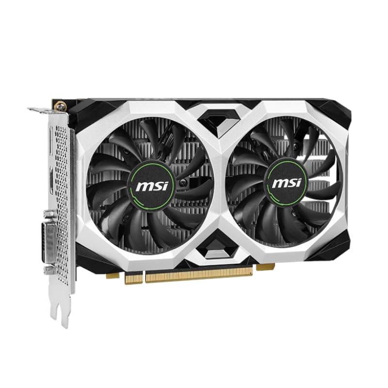 MSI GeForce GTX 1650 D6 VENTUS XS OCV3 Graphic Card - NVIDIA GeForce GTX 1650 GPU, 4GB GDDR6 128-bit Memory, 12 Gbps, PCI Express x16 3.0 Interface, 1620 MHz - Triveni World