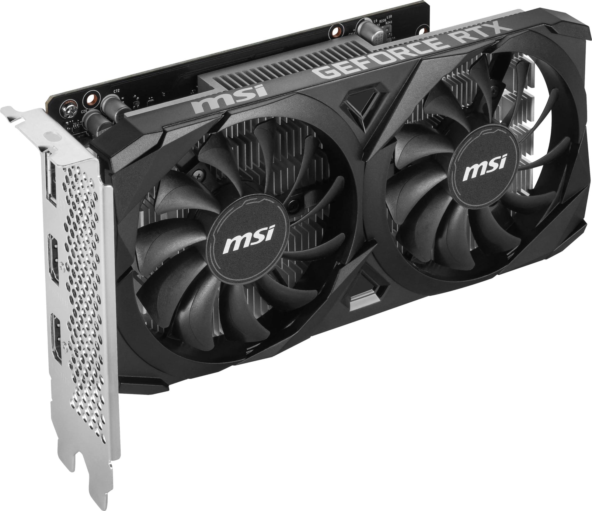 MSI Geforce RTX 3050 Ventus 2X 6G Oc pci_e Graphic Card - Nvidia Geforce RTX 3050 Gpu, 6Gb Gddr6 96-Bit Memory, 14 Gbps, Express 4 Interface, Up to 1492 Mhz, Dual Fan - Pcie - Triveni World