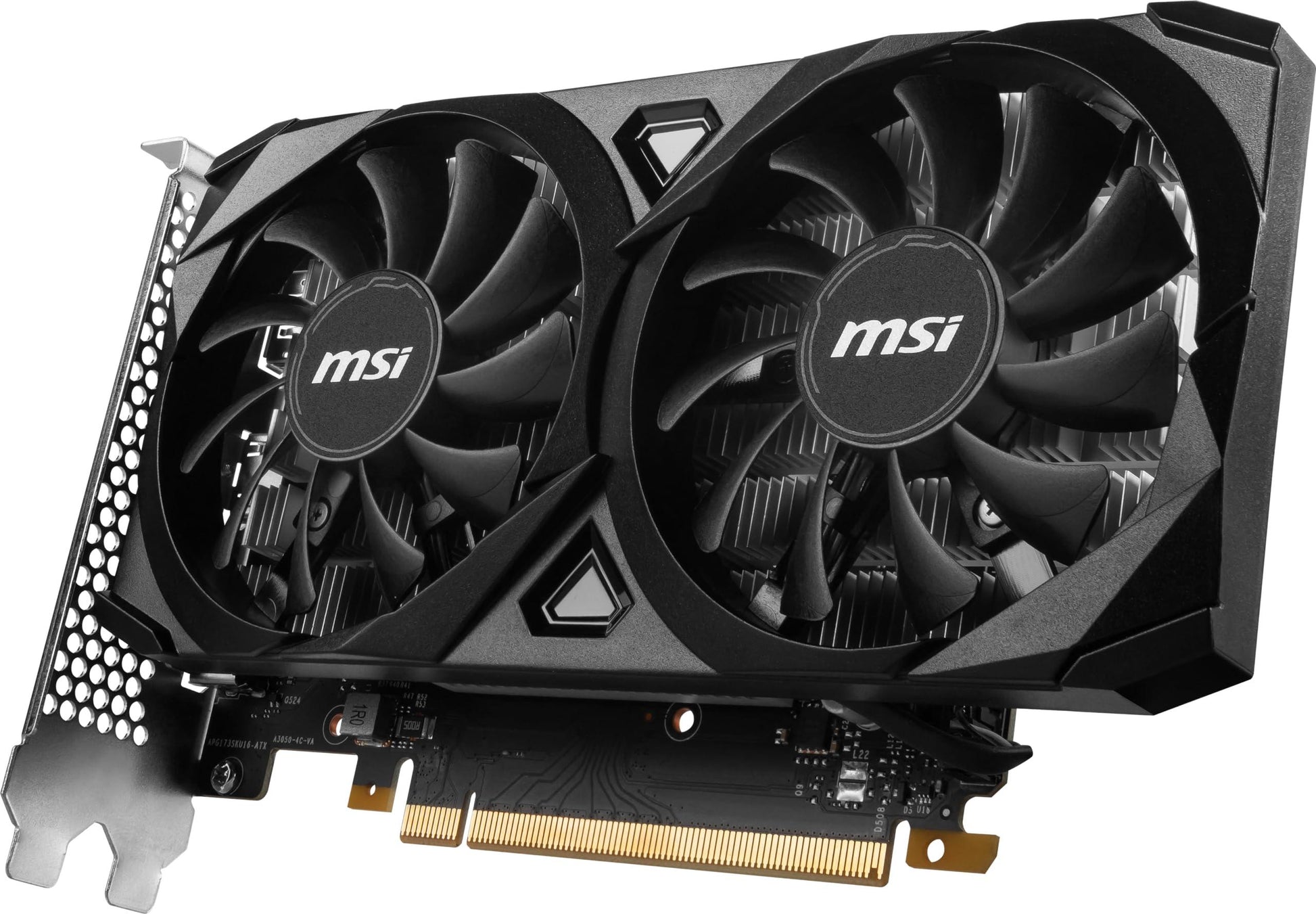 MSI Geforce RTX 3050 Ventus 2X 6G Oc pci_e Graphic Card - Nvidia Geforce RTX 3050 Gpu, 6Gb Gddr6 96-Bit Memory, 14 Gbps, Express 4 Interface, Up to 1492 Mhz, Dual Fan - Pcie - Triveni World