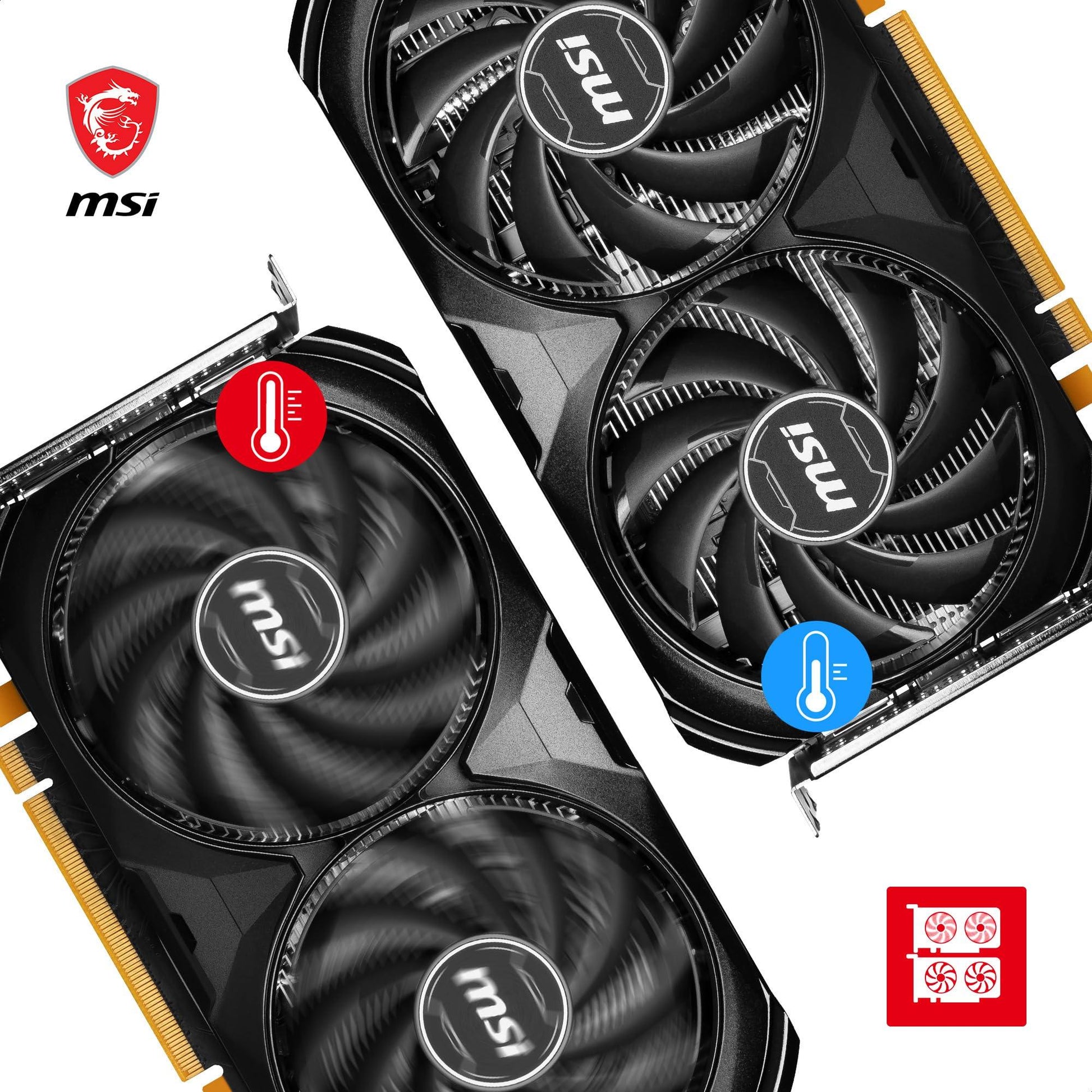 MSI GeForce RTX 4060 Ti Ventus 2X Black 16G OC Graphic Card - NVIDIA GeForce RTX 4060 Ti Super GPU, 16GB GDDR6 128-bit Memory, 18 Gbps, PCI Express 4 Interface, Upto 2610 MHz, TORX Fan 4.0 - Triveni World