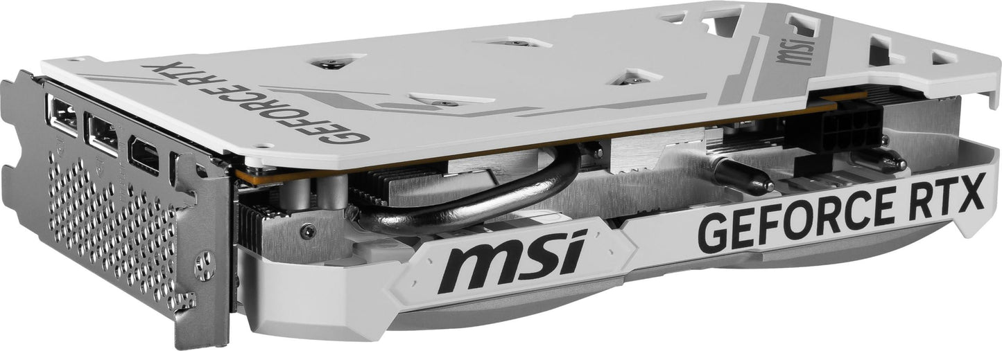 MSI GeForce RTX 4060 VENTUS 2X WHITE 8G OC - 8GB GDDR6 128-Bit HDMI, DP, TORX FAN 4.0, Ada Lovelace Architecture Graphics Card - PCIe x16, GDDR6 - Triveni World