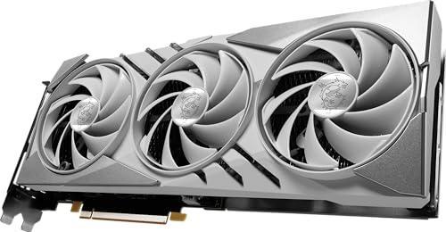 MSI Geforce RTX 4070 Super 12G Gaming X Slim White Graphic Card - Nvidia Geforce RTX 4070 Super Gpu, 12Gb Gddr6X 192-Bit Memory, 21 Gbps, Pci Express 4 Interface, Upto 2640 Mhz, Torx Fan 5.0 - Pci_E - Triveni World