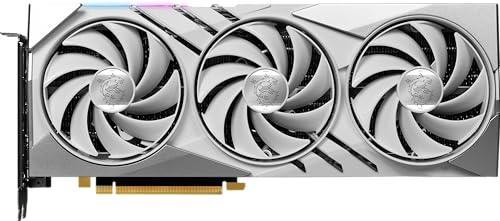 MSI Geforce RTX 4070 Super 12G Gaming X Slim White Graphic Card - Nvidia Geforce RTX 4070 Super Gpu, 12Gb Gddr6X 192-Bit Memory, 21 Gbps, Pci Express 4 Interface, Upto 2640 Mhz, Torx Fan 5.0 - Pci_E - Triveni World