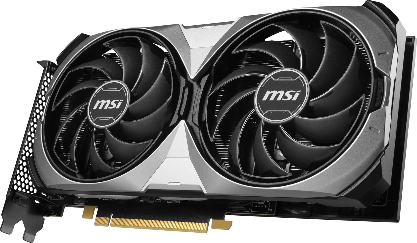 MSI GeForce RTX 4070 SUPER 12G VENTUS 2X OC Graphic Card - NVIDIA GeForce RTX 4070 SUPER GPU, 12GB GDDR6X 192-bit Memory, 21 Gbps, PCI Express 4 Interface, Upto 2505 MHz, TORX Fan 4.0, Dual Fan Design - Triveni World