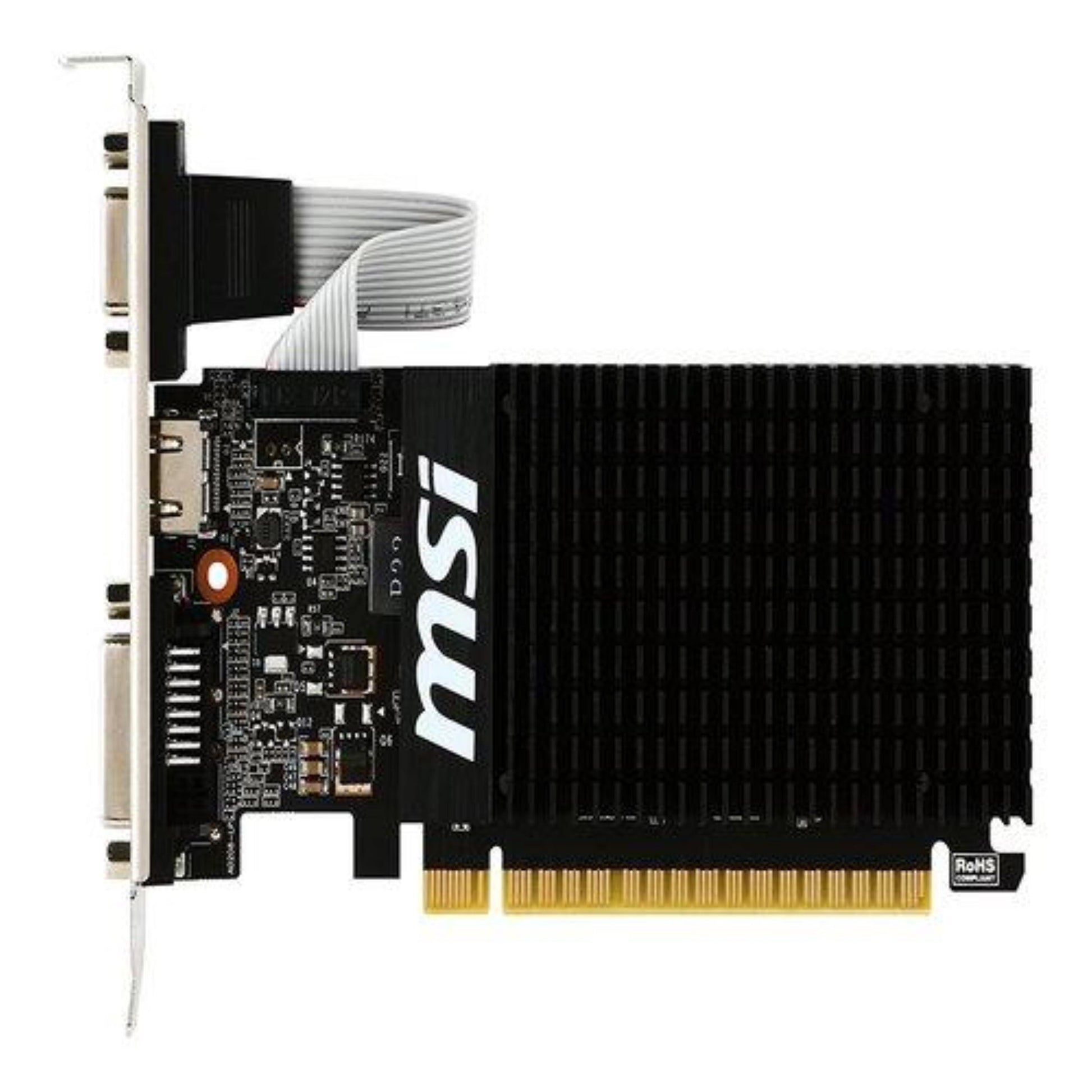 MSI GT 710 2 GB ddr3_sdram pci_e 2GD3H LP DDR3 Gaming Graphic Card - Triveni World