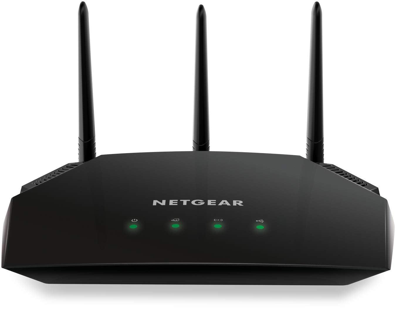 Netgear R6850 AC2000 Mbps, WiFi USB Dual Band Gigabit Wall Mount Router (Black) - Triveni World