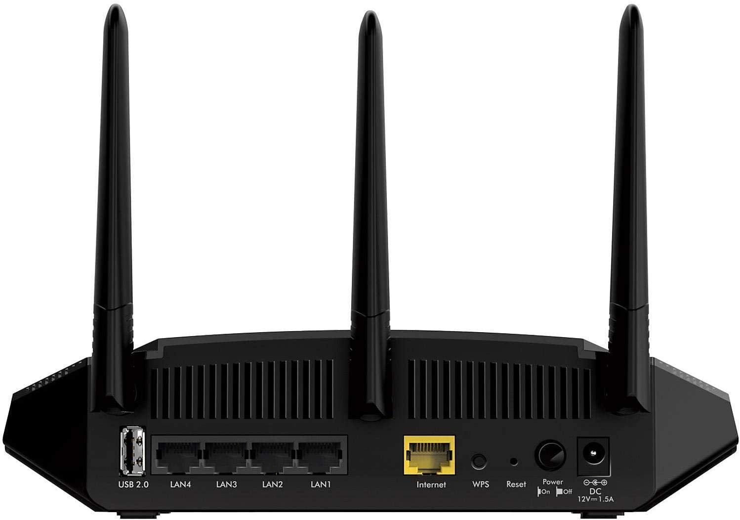 Netgear R6850 AC2000 Mbps, WiFi USB Dual Band Gigabit Wall Mount Router (Black) - Triveni World