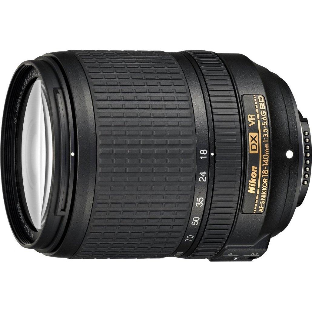 Nikon Af-S Dx Nikkor 18-140Mm F/3.5-5.6 G Ed Vr Zoom Lens for DSLR Camera - Black - Triveni World