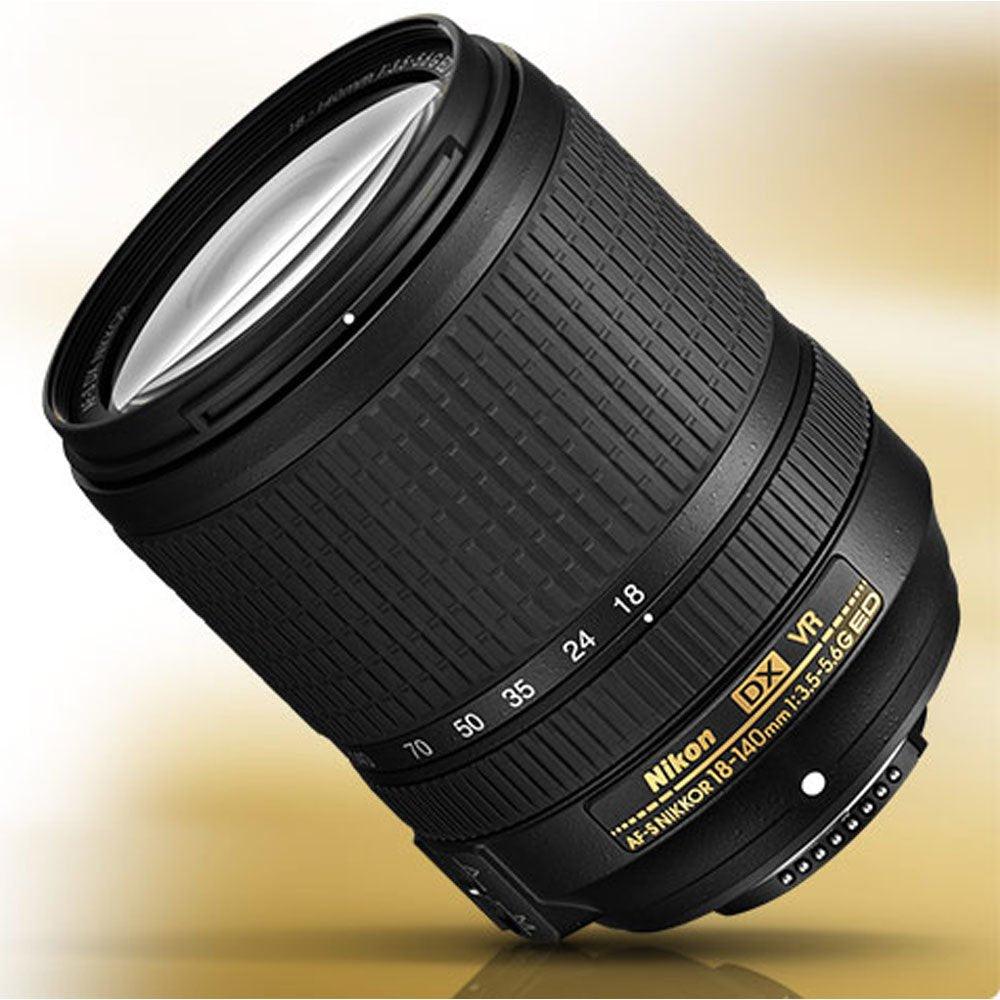 Nikon Af-S Dx Nikkor 18-140Mm F/3.5-5.6 G Ed Vr Zoom Lens for DSLR Camera - Black - Triveni World