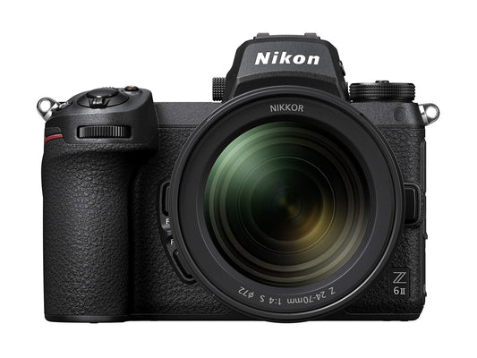 Nikon Z6 II Mirrorless Camera Z 24-70mm Lens with Additional Battery, Optical Zoom, Black - Triveni World