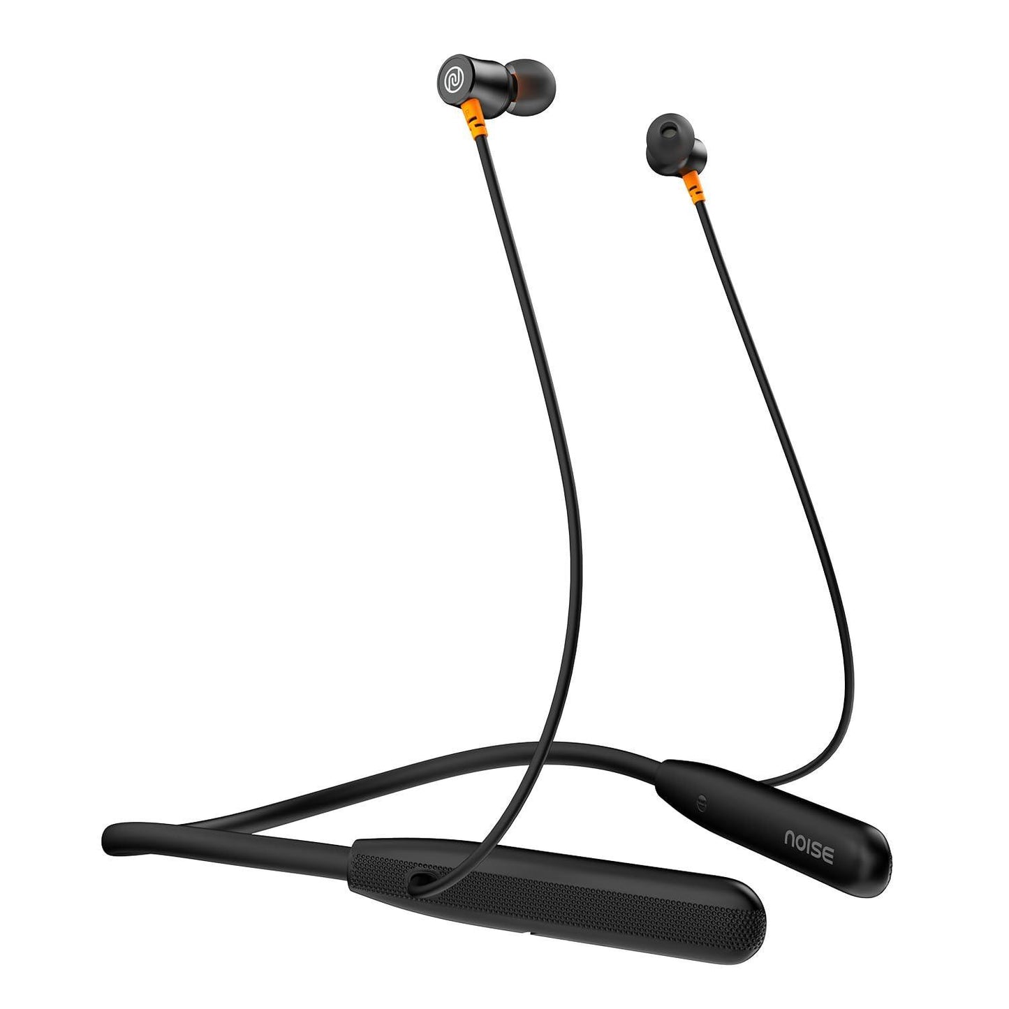 Noise Airwave Bluetooth Neckband (in Ear with 50H of Playtime, 3 EQ Modes, ENC for Calling, Low Latency(Upto 50ms), 10mm Driver, BT v5.3(Jet Black) - Triveni World