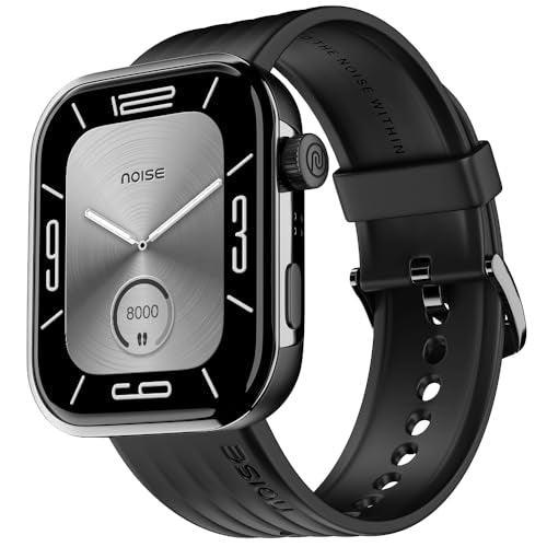 Noise Biggest Launch Pro 5 Smart Watch with 1.85" AMOLED Display, BT Calling, New DIY Watch Faces, Ultra Personalization with Smart Dock, Productivity Suite, 100 Sports Modes and More -Midnight Black - Triveni World