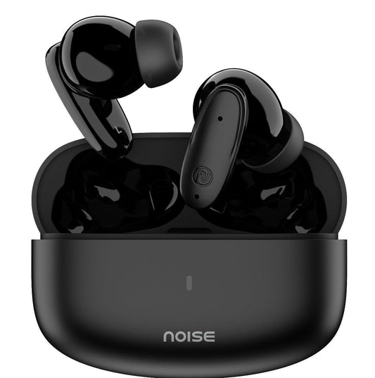 Noise Buds Connect Truly Wireless in Ear Earbuds with 50H Playtime, Quad Mic with ENC, Instacharge(10 min=120 min), 13mm Driver, Hyper Sync, and BT v5.2 (Carbon Black) - Triveni World