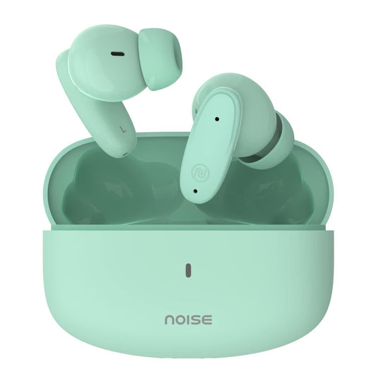 Noise Buds Connect Truly Wireless in Ear Earbuds with 50H Playtime, Quad Mic with ENC, Instacharge(10 min=120 min), 13mm Driver, Hyper Sync, and BT v5.2 (Mint Green) - Triveni World