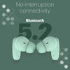 Noise Buds Connect Truly Wireless in Ear Earbuds with 50H Playtime, Quad Mic with ENC, Instacharge(10 min=120 min), 13mm Driver, Hyper Sync, and BT v5.2 (Mint Green) - Triveni World