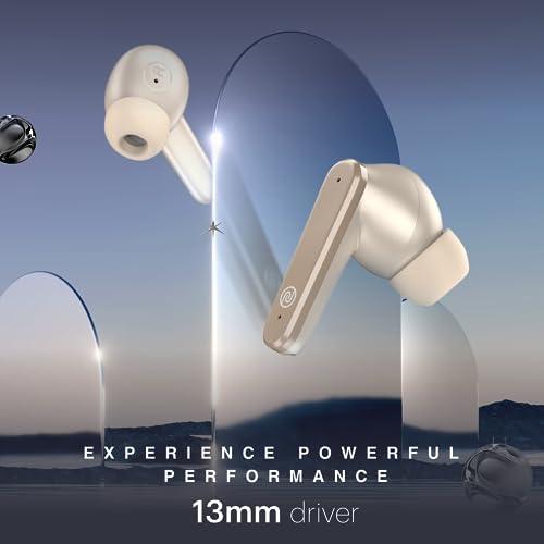 Noise Buds VS104 Max Truly Wireless in-Ear Earbuds with ANC(Up to 25dB),Up to 45H Playtime, Quad Mic with ENC, Instacharge(10 min=180 min), 13mm Driver, BT v5.3 (Rose Gold) - Triveni World