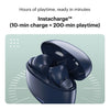 Noise Buds VS104 Truly Wireless Earbuds with 45H of Playtime, Quad Mic with ENC, Instacharge(10 min=200 min), 13mm Driver,Low Latency, BT v5.2 (Midnight Blue) - Triveni World