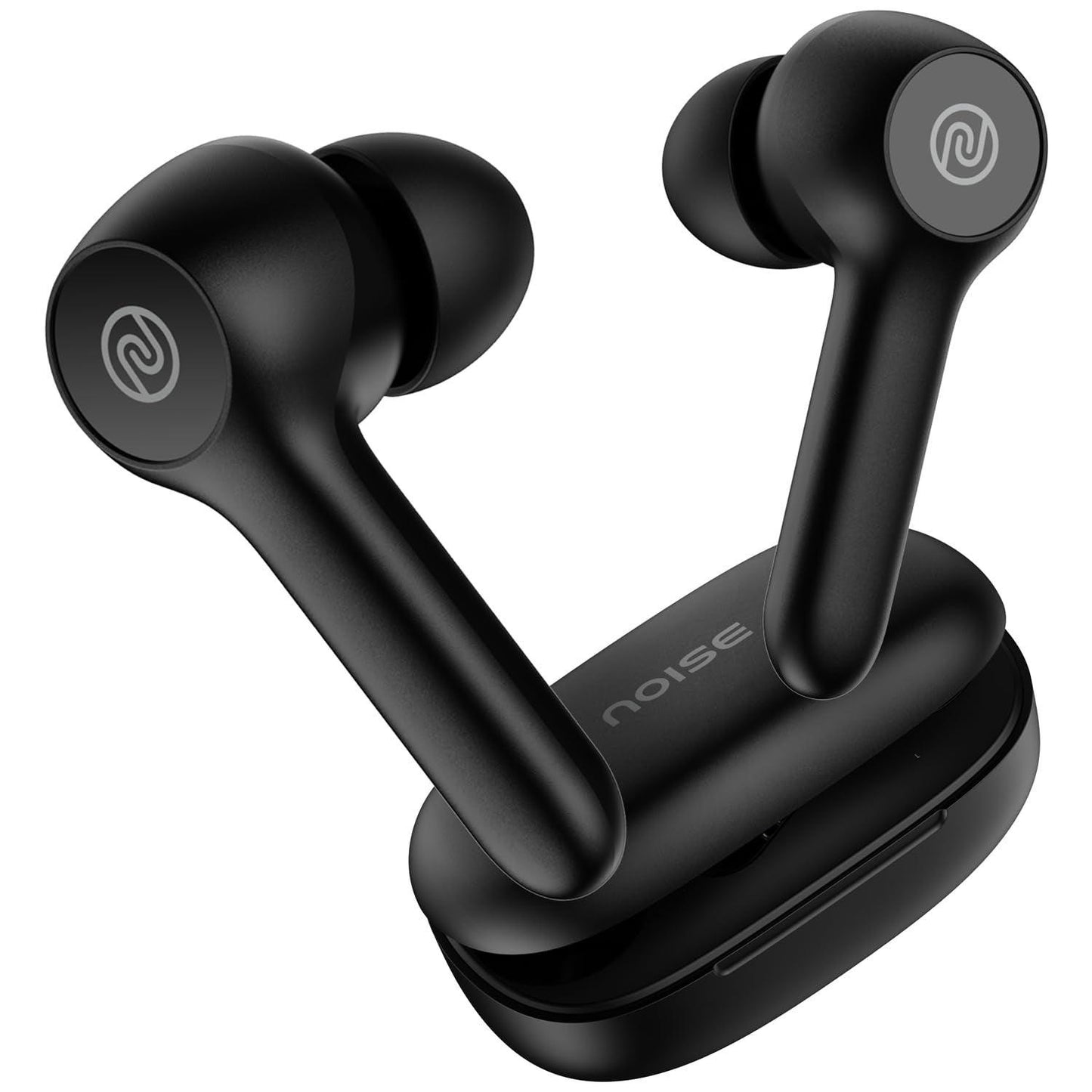 Noise Buds VS201 V3 in-Ear Truly Wireless Earbuds with 60H of Playtime, Dual Equalizer, Full Touch Control, Mic, BTv5.1 (Matte Black) - Triveni World