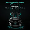 Noise Buds VS402 in-Ear Truly Wireless Earbuds with 50H of Playtime, Low Latency, Quad Mic with ENC, Instacharge(10 min=120 min),10mm Driver, BT v5.3, Breathing LED Lights (Neon Black) - Triveni World